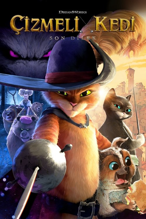 çizmeli kedi: son dilek poster
