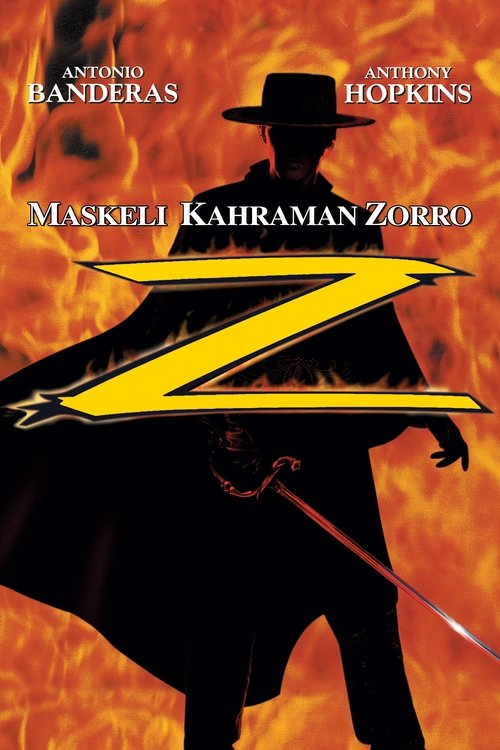 maskeli kahraman zorro poster