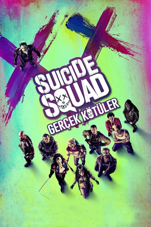suicide squad: gerçek kötüler poster
