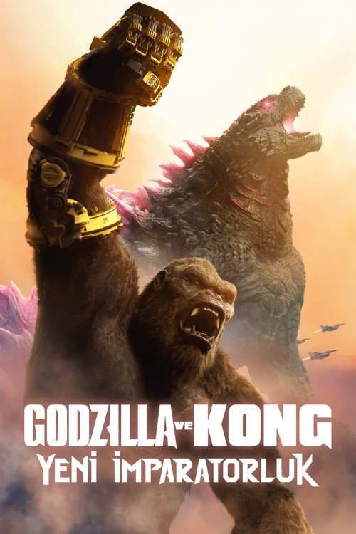 godzilla ve kong: yeni i̇mparatorluk poster