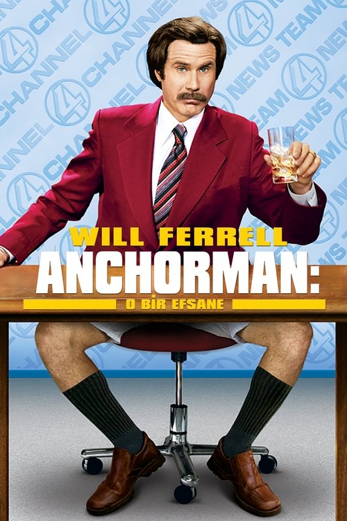 anchorman: o bir efsane poster