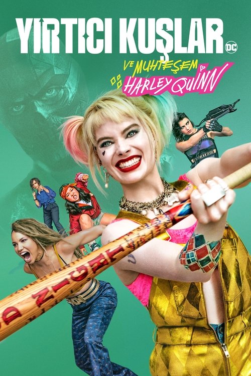 yırtıcı kuşlar ve muhteşem harley quinn poster