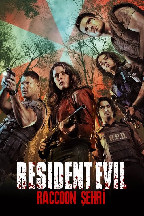 resident evil: raccoon şehri poster