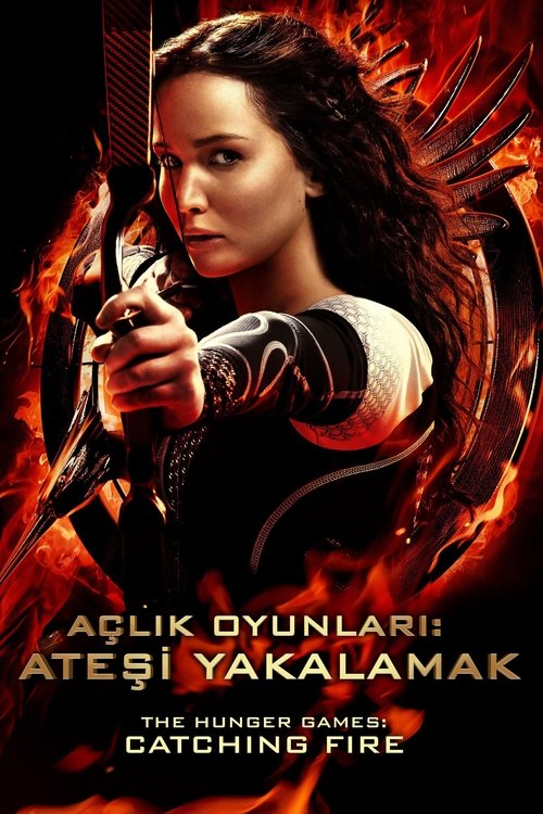 açlık oyunları: ateşi yakalamak poster