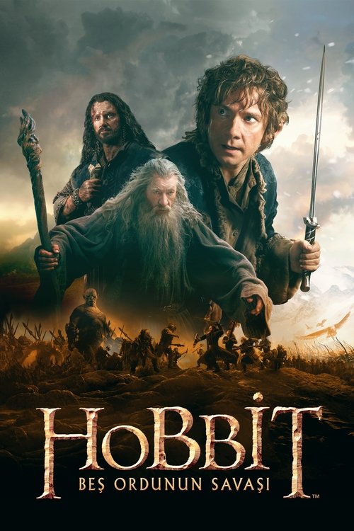 hobbit: beş ordunun savaşı poster