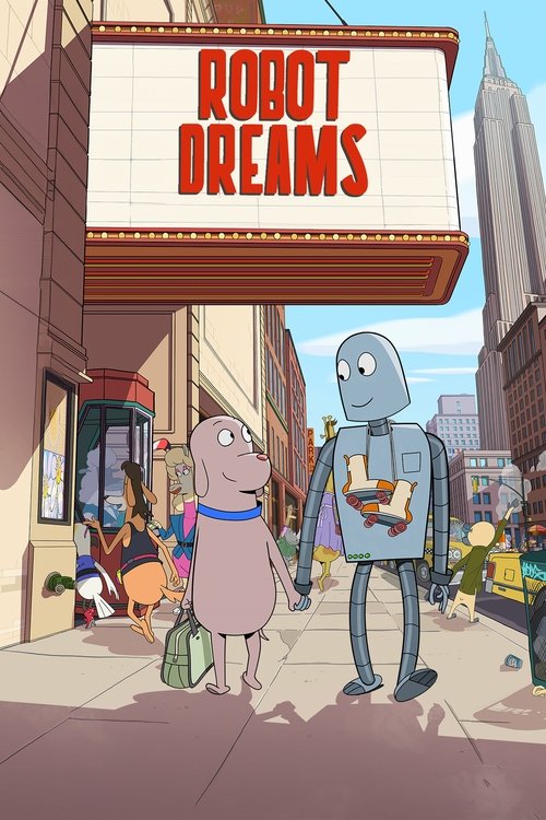 robot düşleri poster