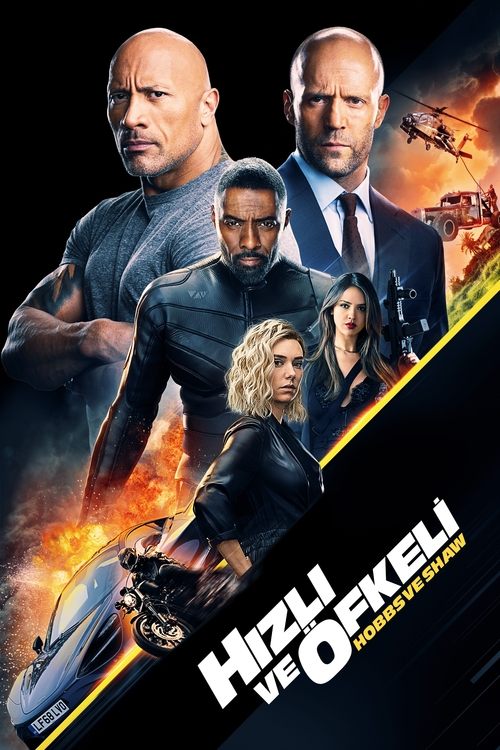 hızlı ve öfkeli: hobbs ve shaw poster