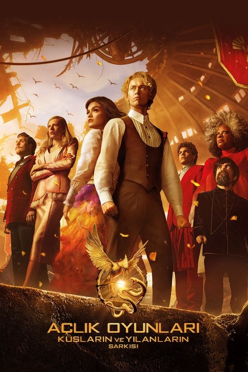 açlık oyunları: kuşların ve yılanların şarkısı poster