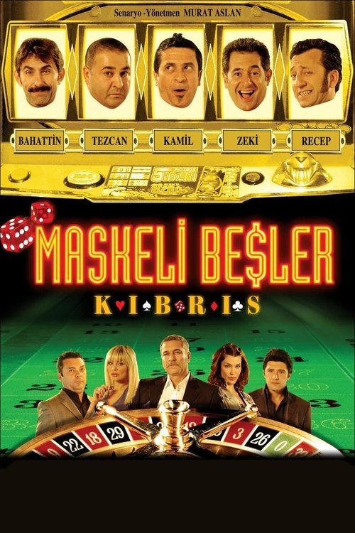 maskeli beşler: kıbrıs poster