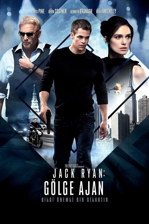 jack ryan: gölge ajan poster