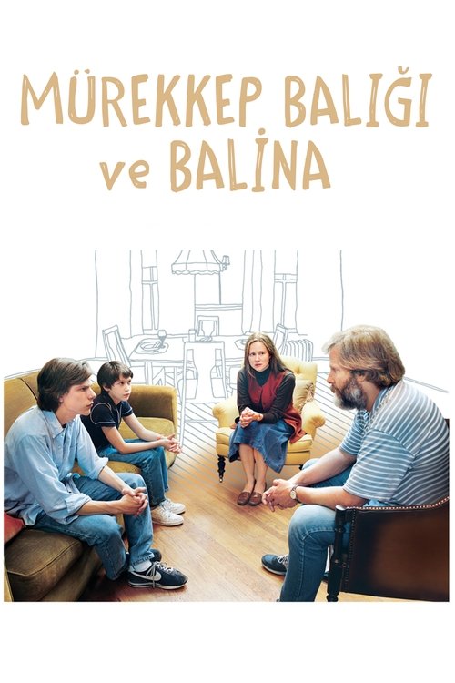 mürekkep balığı ve balina poster
