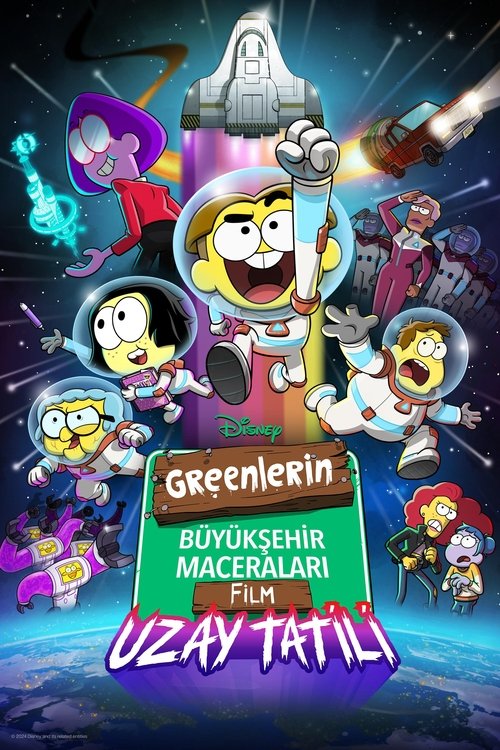 greenlerin büyükşehir maceraları, film: uzay tatili poster