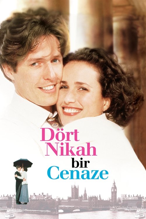 dört nikah bir cenaze poster