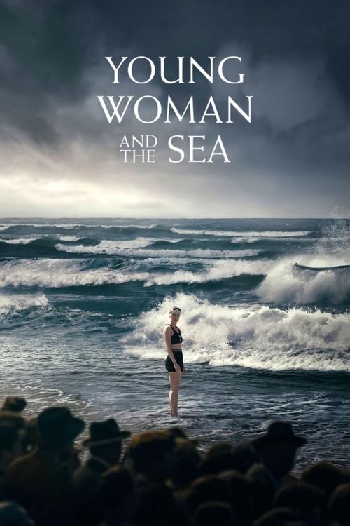 young woman and the sea poster