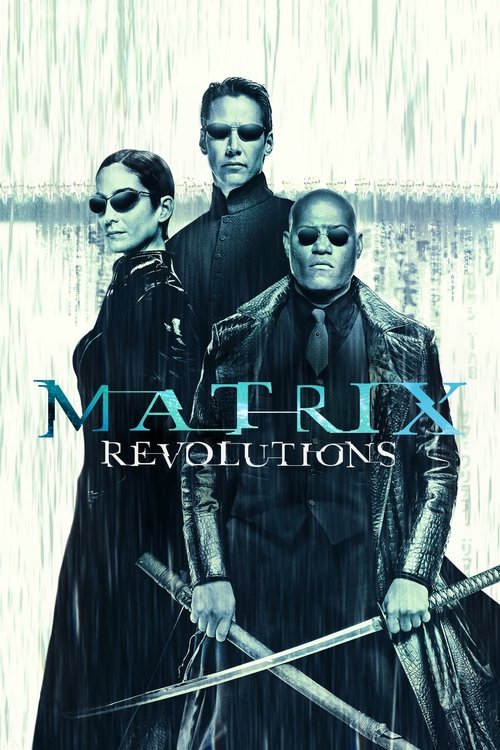 matrix revolutions poster