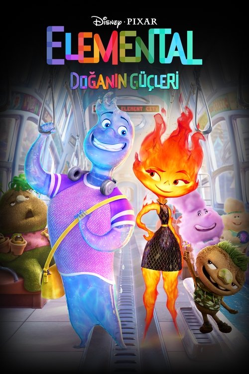 elemental: doğanın güçleri poster
