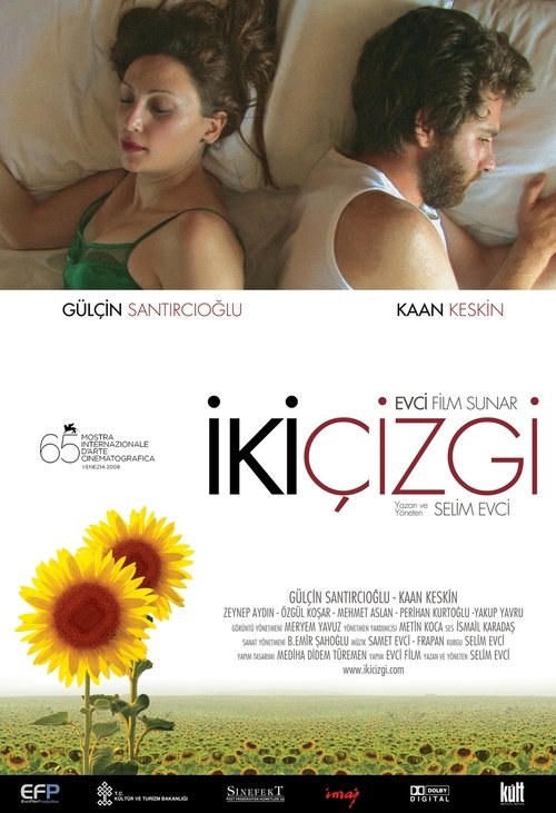 i̇ki çizgi poster