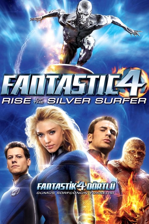 fantastik dörtlü: gümüş sörfçü'nün yükselişi poster