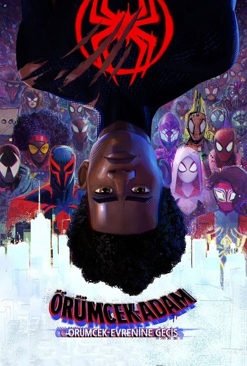 örümcek-adam: örümcek-evrenine geçiş poster