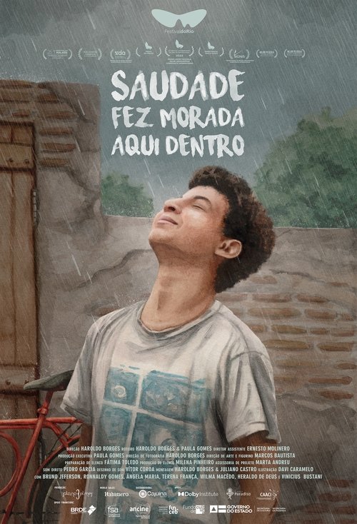 saudade fez morada aqui dentro poster