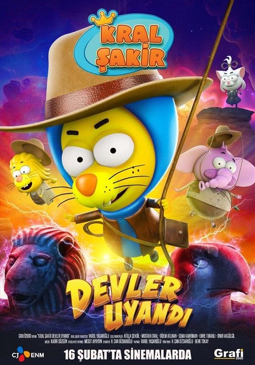 kral şakir: devler uyandı poster