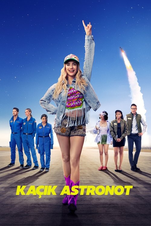 kaçık astronot poster