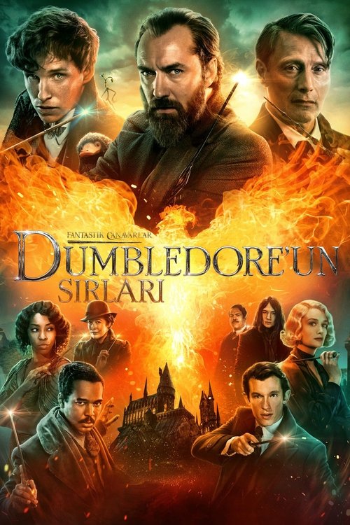 fantastik canavarlar: dumbledore'un sırları poster
