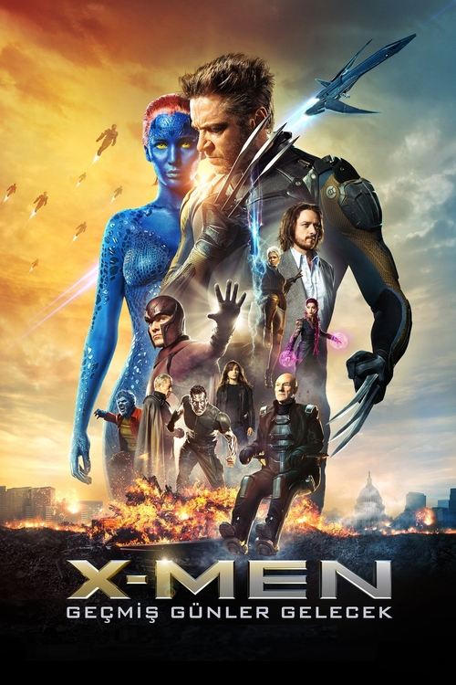 x-men: geçmiş günler gelecek poster