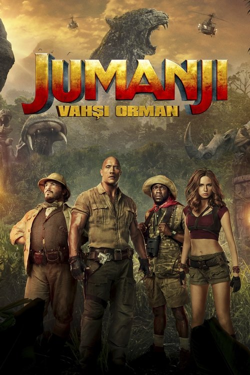 jumanji: vahşi orman poster