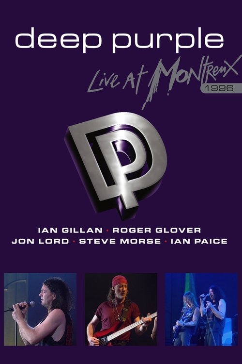 deep purple: live at montreux 1996 poster