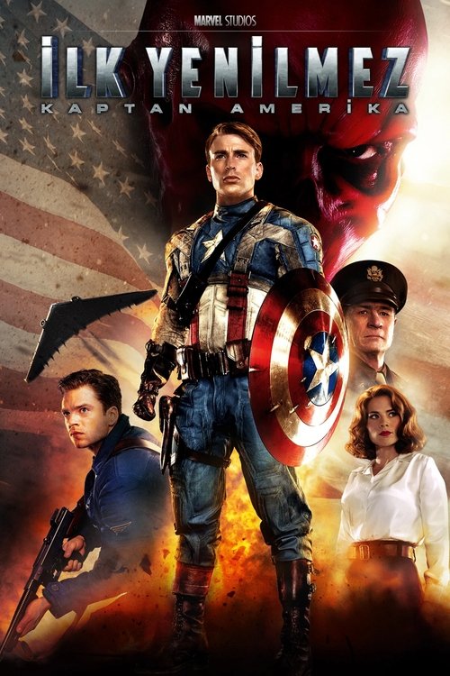 i̇lk yenilmez: kaptan amerika poster