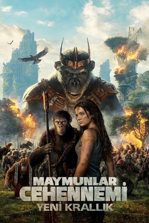 maymunlar cehennemi: yeni krallık poster
