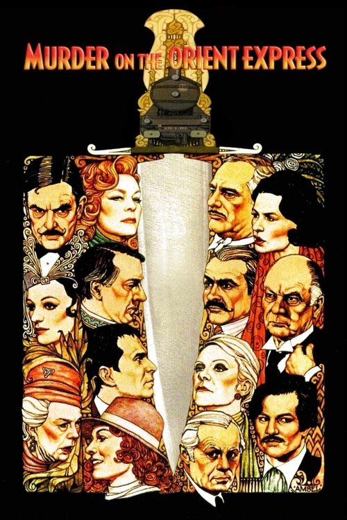 şark ekspresinde cinayet poster