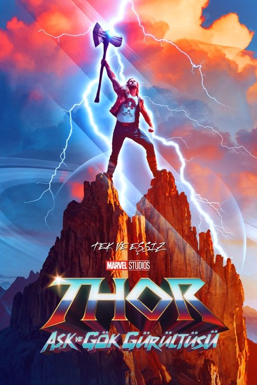thor: aşk ve gök gürültüsü poster