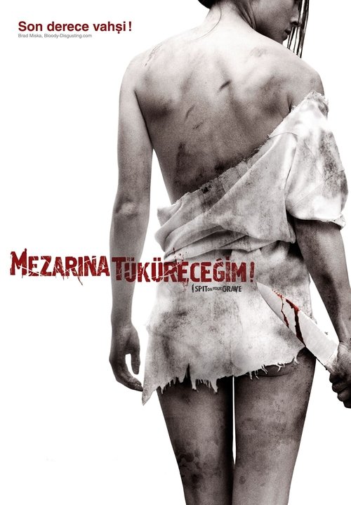 mezarına tüküreceğim poster