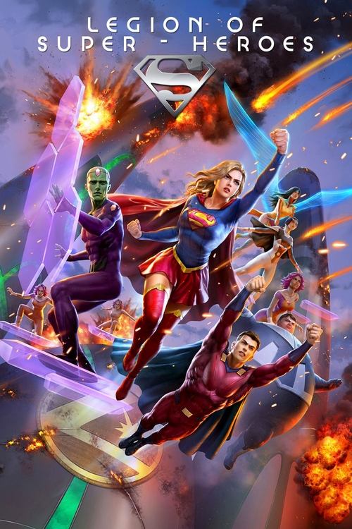 legion of super-heroes poster