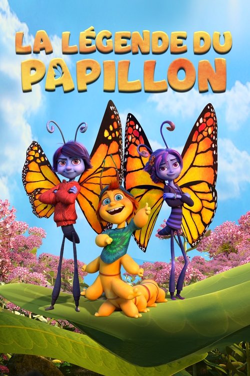 la légende du papillon poster
