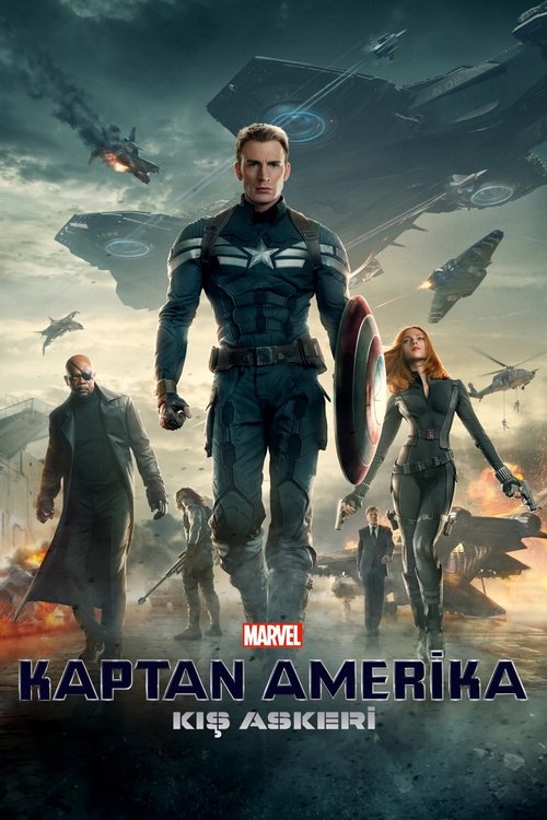 kaptan amerika: kış askeri poster