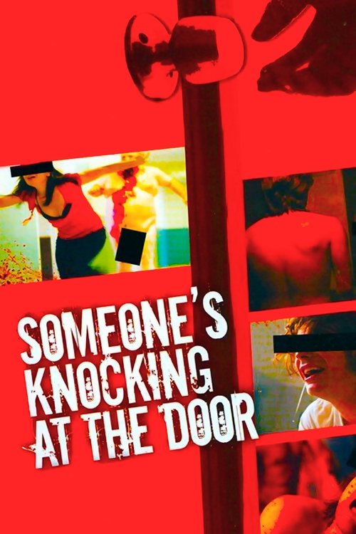 someone's knocking at the door poster