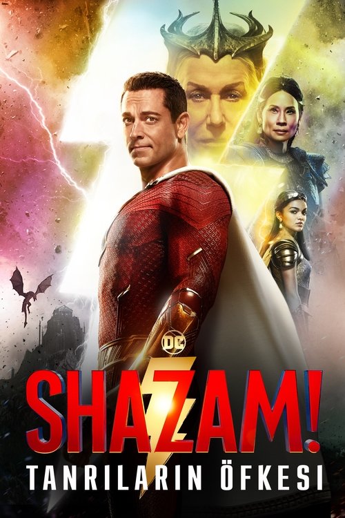 shazam! tanrıların öfkesi poster