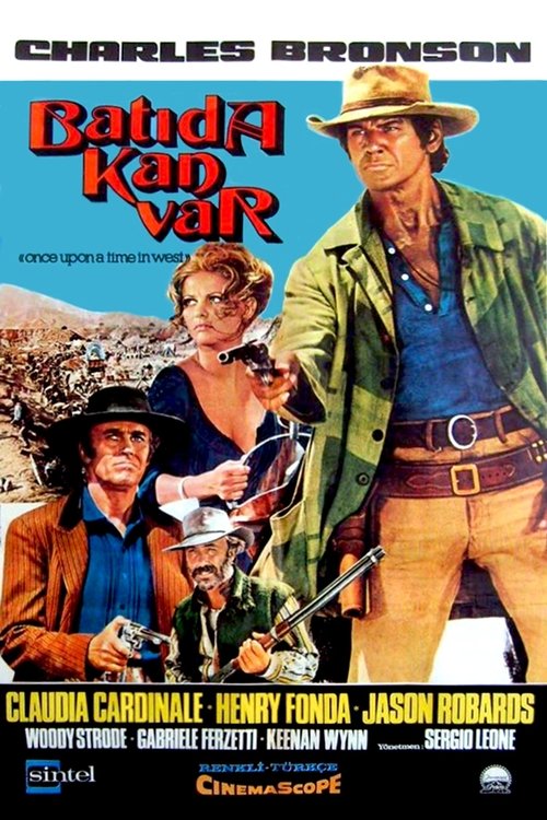 batıda kan var poster