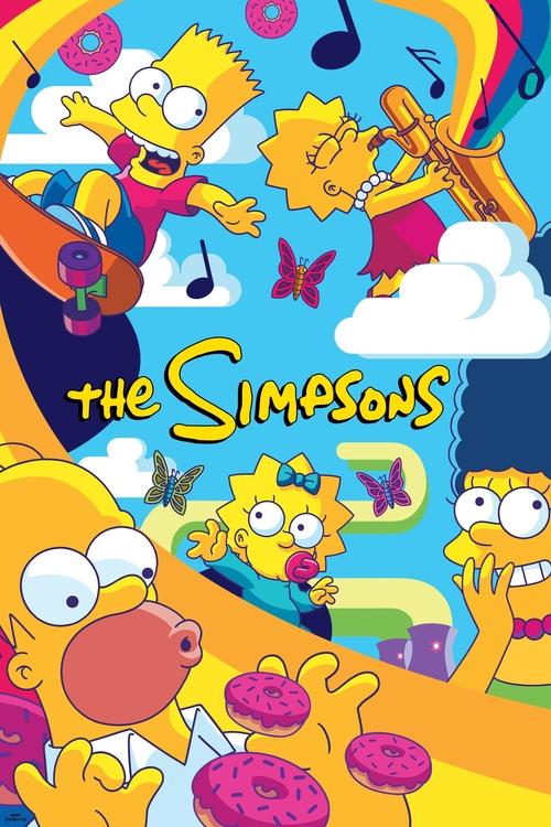 the simpsons poster