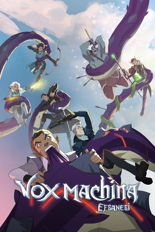 vox machina efsanesi poster
