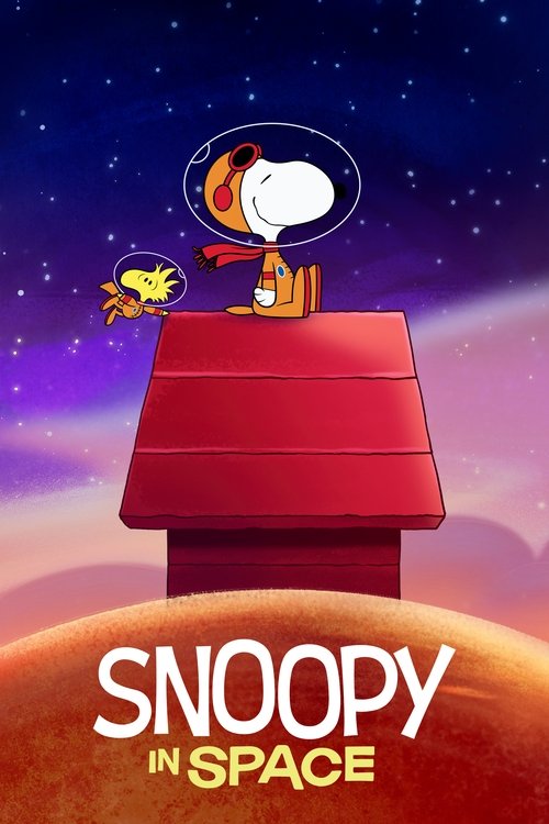 snoopy in space poster