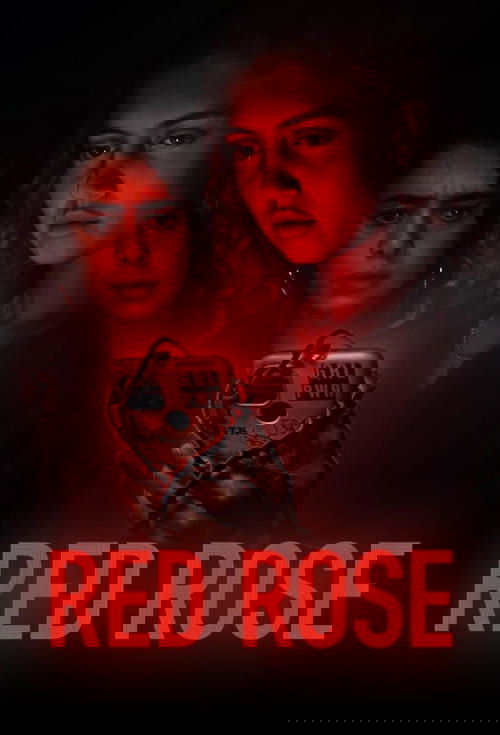 red rose poster