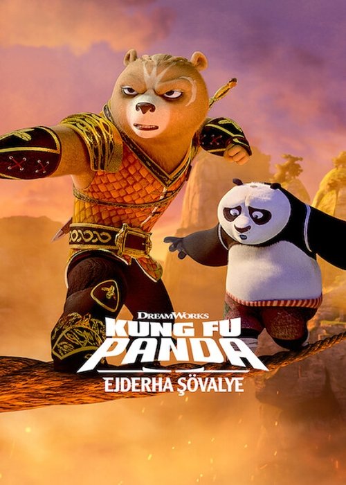 kung fu panda: ejderha şövalye poster