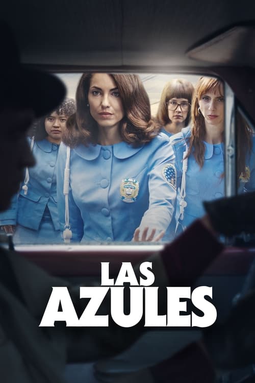 women in blue poster