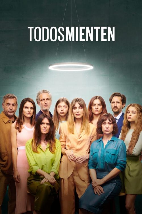 todos mienten poster