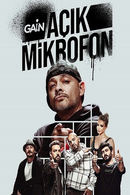 gai̇n açık mikrofon poster